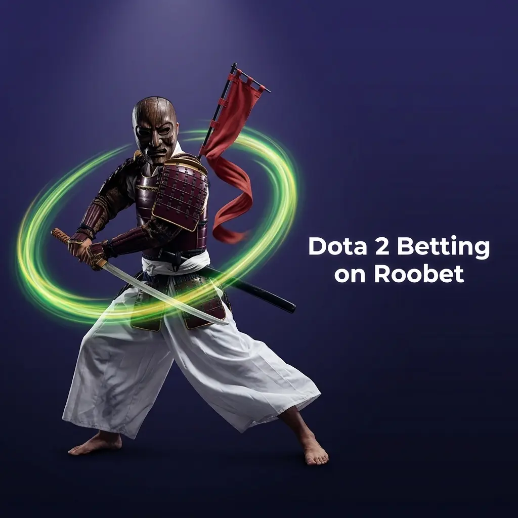 Dota 2 betting on Roobet covering The International, DPC leagues, and ESL One with match winner and live in-play options