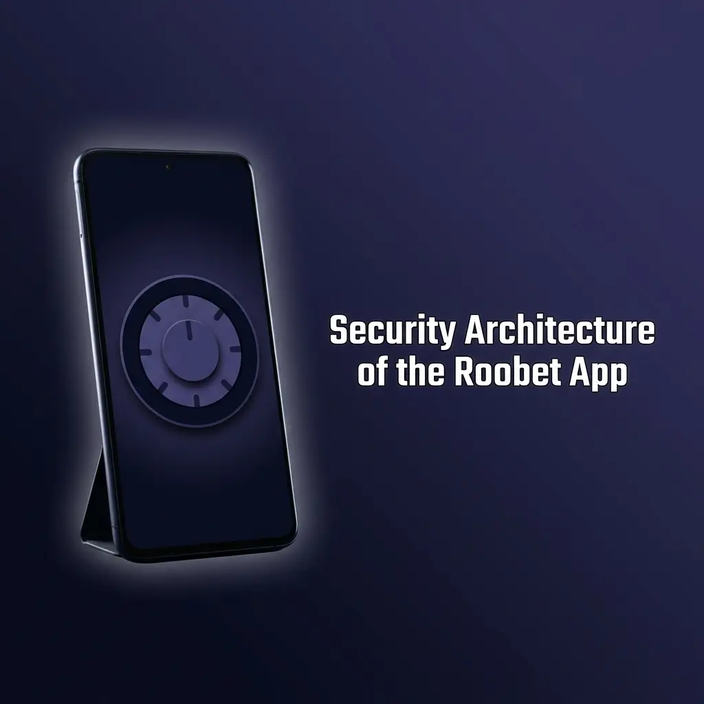 Roobet app security architecture showing SSL encryption, 2FA, blockchain payments and Curaçao eGaming licence compliance